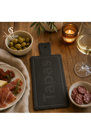 Planche tapas rectangulaire Ardoise
