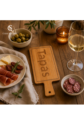Planche tapas rectangulaire en bambo