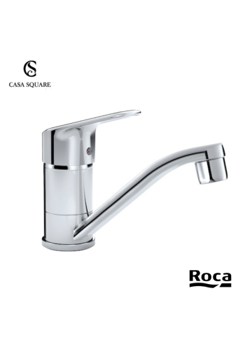 MITIGEUR EVIER CORAL AVEC BEC TUBE 143MM CHROME (SUR STOCK)