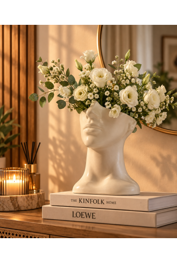 Pot so face en blanc