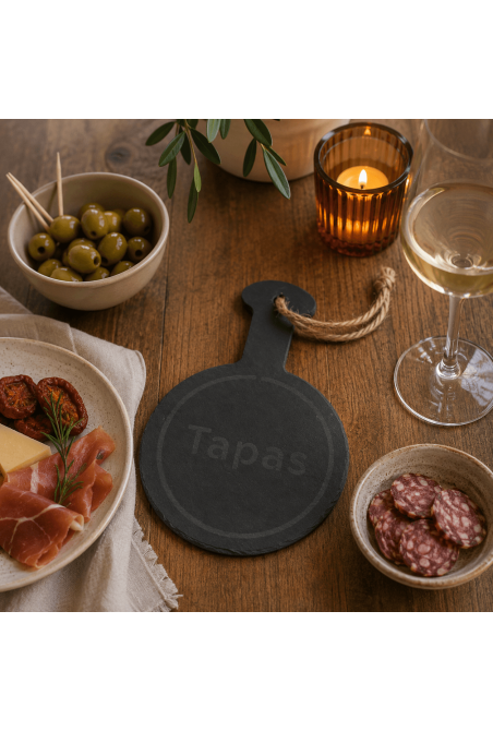 PLANCHE APÉRITIVE tapas ARDOISE 13X19 cm