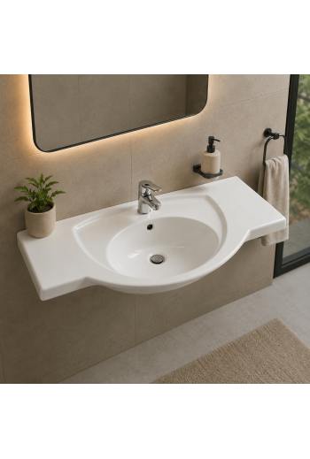 LAVABO ARCO 75X50 BLANC ESPAGNOL