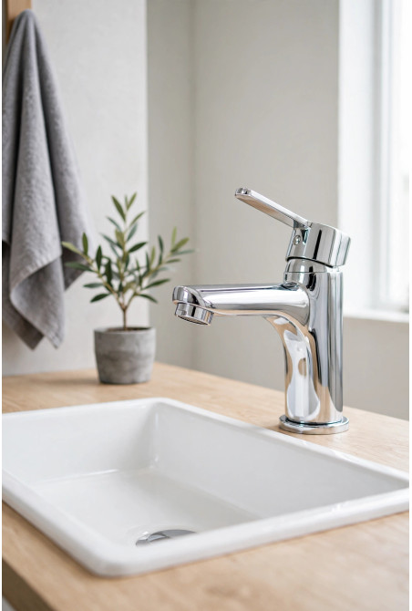 MITIGEUR LAVABO (M) SINTRA CHR ( sans bonde)