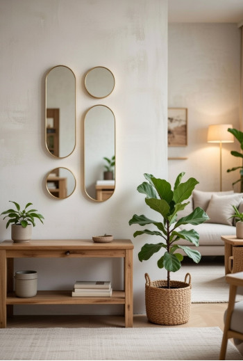 Des miroirs pour habiller vos murs