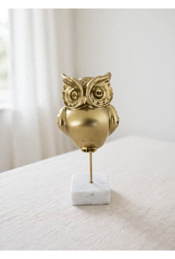 Hibou sur marbre PM