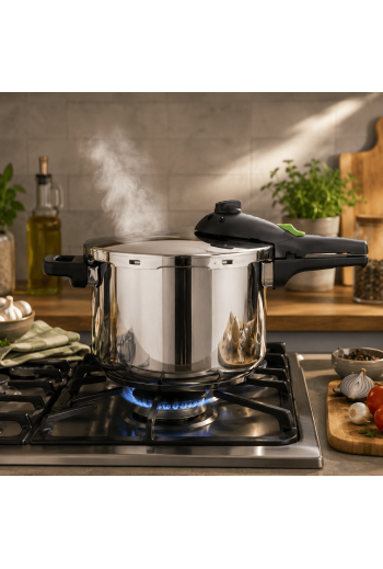 Autocuiseur Rapide Xpress 6L en acier inoxydable Fagor