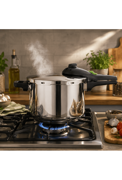 Autocuiseur Rapide Xpress 6L en acier inoxydable Fagor