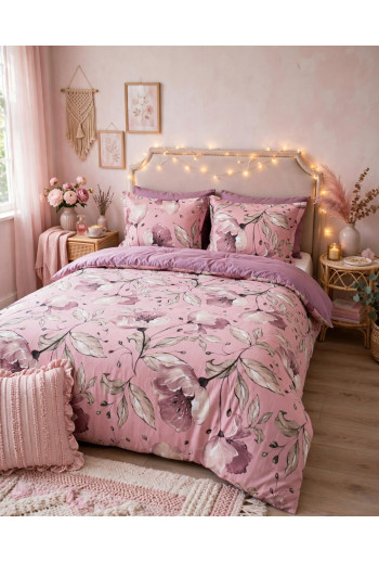 Couette avec 4 taies d'oreillers - une place et deux places