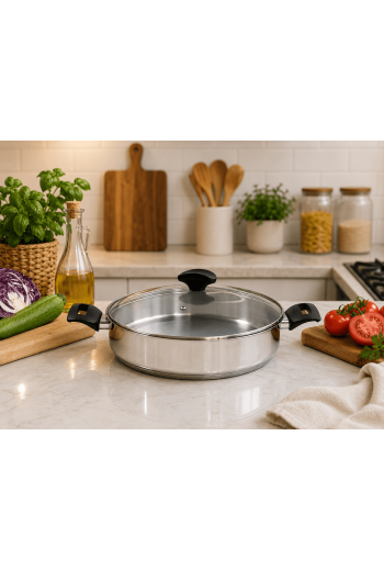 Marmite Fagor Alaia Low Avec Couvercle Inox 18/10