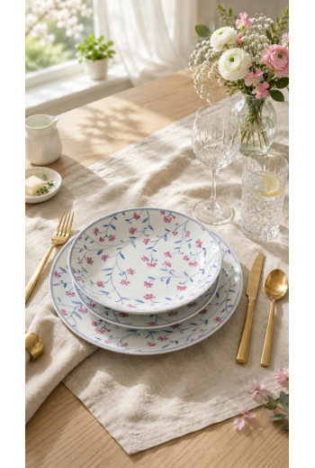 Service à table AZALEA  18 pièces