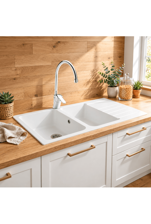PACK EVIER SIERRA 1160X500 AVEC MITIGEUR VICTORIA-N CHROME