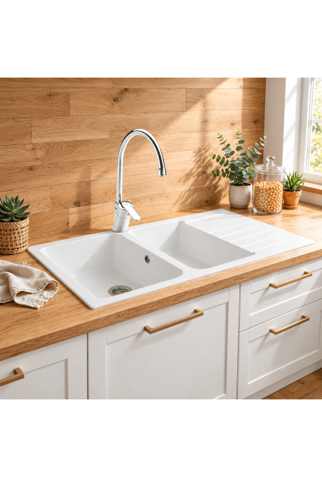 PACK EVIER SIERRA 1160X500 AVEC MITIGEUR VICTORIA-N CHROME
