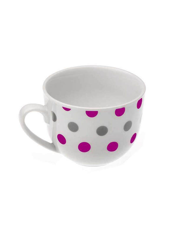 Tasse de thé TRUFFAUT violet en porcelaine