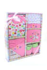 Coffret vêtements bébé rose (0-3 mois)