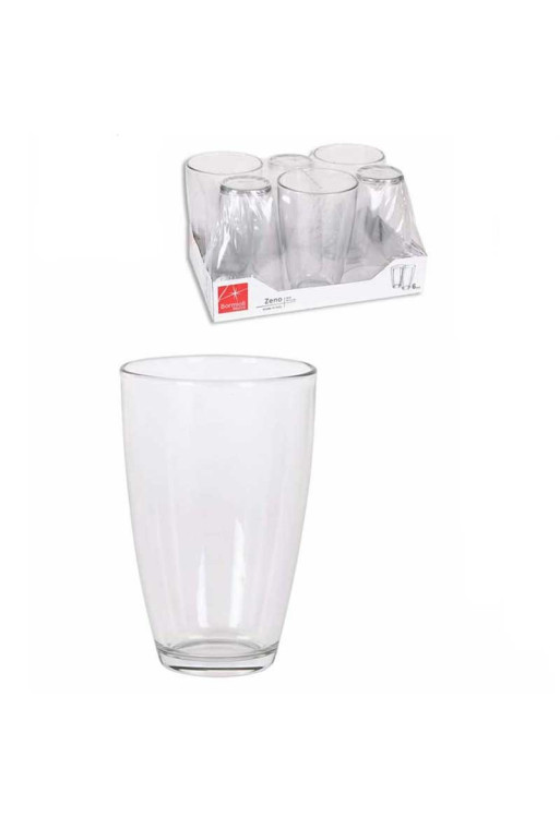 SET 6 VERRES 430cc "ZENO PLUS"