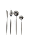 Set de 16 couverts CHIC argentés en INOX