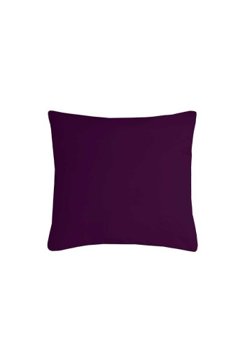 Coussin NELSON 40X40 cm aubergine