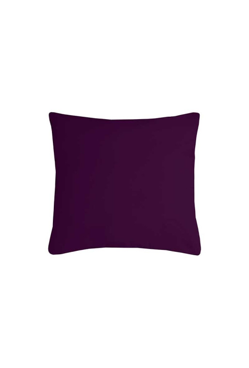 Coussin NELSON 40X40 cm aubergine