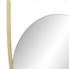 Miroir CHIC avec accroche doré en métal 27X2X45,5 cm
