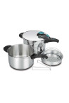 SET de 5 piéces avec deux autocuiseurs FAGOR Combix4+6L