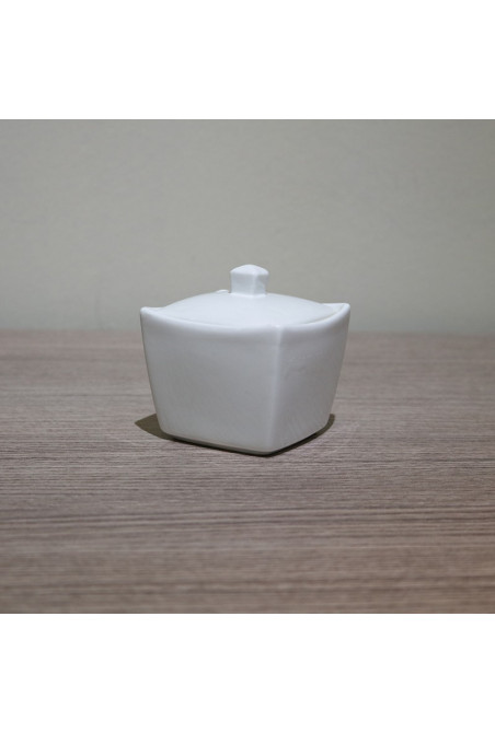 SUCRIERE PORCELAINE BLANCHE