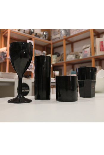 Verre FOU en noir