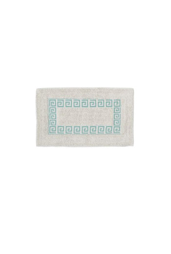 Tapis de bain motif versace VERT en coton 70X40 cm