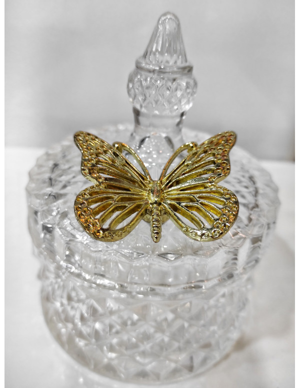 Bonbomière papillon 13,5x10,5 cm