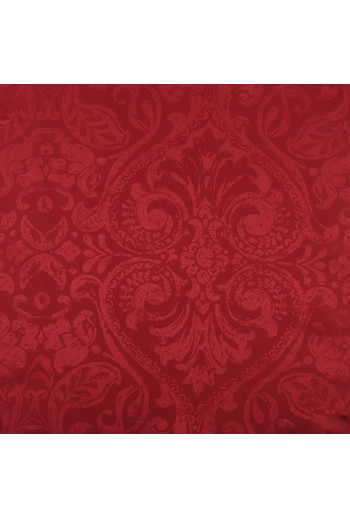 Nappe Napoli rouge 145x300 cm