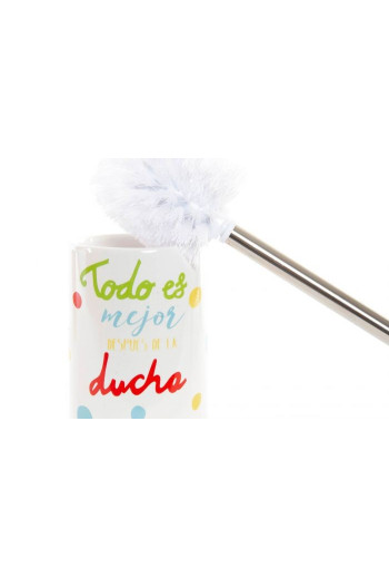 BROSSE DE TOILETTE TODO ES  EN CERAMIQUE ABS 9,5X9,5X35 cm