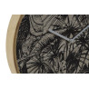 Horloge mural Tropical Naturel en MDF 40X5X40 cm