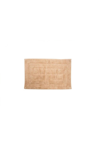 Tapis de bain Granda  Beige en  coton   80X50 cm