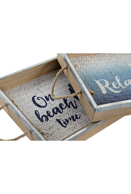 PLATEAU one beach time 35X25X4,5 cm