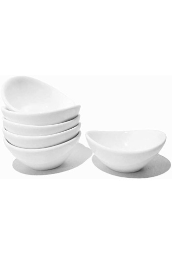 SET DE 3 BOLS  BLANC  ATLAYA 11,5X10,3X5,3 CM