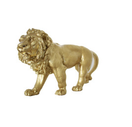 Figurine Lion doré 24 cm