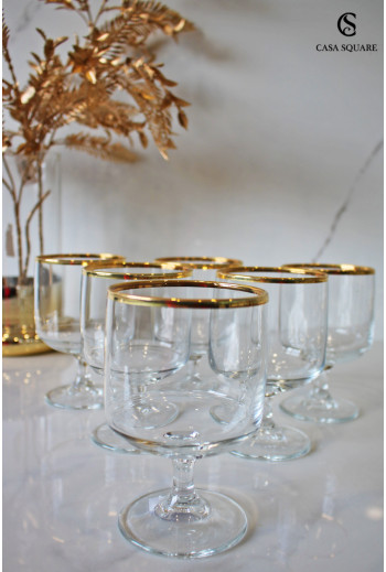 PACK DE 6 COUPES TRANSPARENT