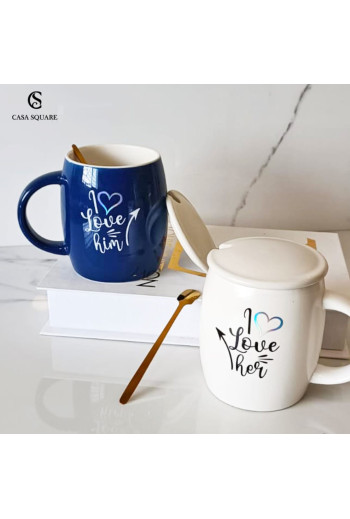 Set de 2 Mugs her & his