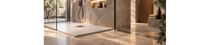 Receveurs & Caniveaux : équiper votre salle de bain | Casasquare